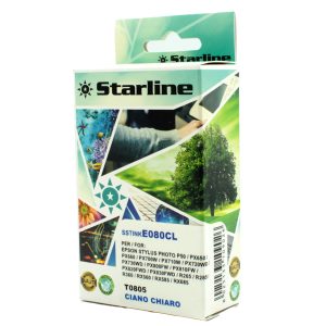 Starline - Cartuccia ink - per Epson - Ciano - C13T08024011 - T0802 - 11,4ml - immagine 1