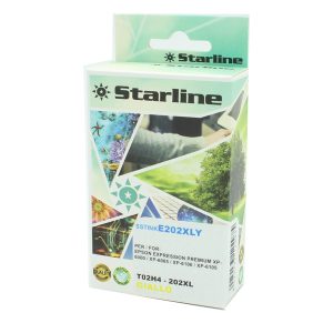 Starline - Cartuccia Ink compatibile per Epson 202XL - Giallo - 13ml - immagine 1