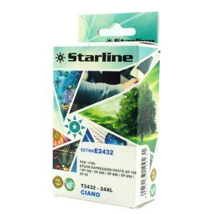 Starline - Cartuccia ink - per Epson - Ciano - C13T24324012 - 24XL -11ml - immagine 1