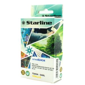 Starline - Cartuccia ink - per Epson - Giallo - C13T24344012 - 24XL - 11ml - immagine 1