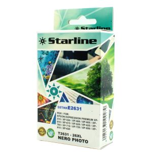 Starline - Cartuccia ink - per Epson - Nero Photo - C13T26314012 - 26XL -11ml - immagine 1