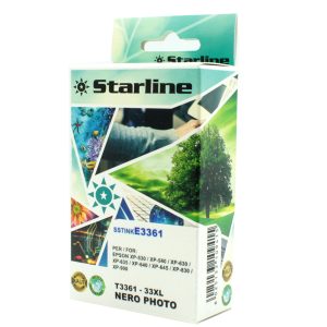 Starline - Cartuccia ink - per Epson - Nero Photo -C13T33614012 - 33XL -11 ml - immagine 1