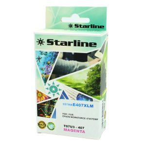Starline - Cartuccia Ink compatbile per Epson 407 - Magenta - 26ml - immagine 1