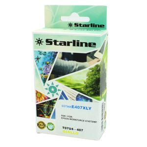 Starline - Cartuccia Ink compatbile per Epson 407 - Giallo - 26ml - immagine 1
