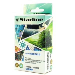 Starline - Cartuccia Ink - per Epson - Ciano - C13T02W24010 - 502XL - 12ml - immagine 1