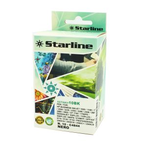 Starline - Cartuccia Ink Compatibile - per HP 10 - Nero - 69ml - immagine 1