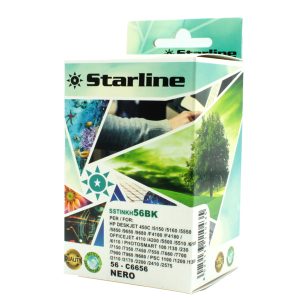 Starline - Cartuccia ink Compatibile - per HP 56 - Nero -C6656AE - immagine 1