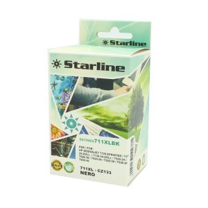 Starline - Cartuccia ink Compatibile - per HP 711 - Nero - CZ133A - 73ml - immagine 1