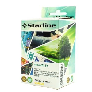 Starline - Cartuccia ink Compatibile - per HP 711 - Giallo - CZ132A - 26ml - immagine 1