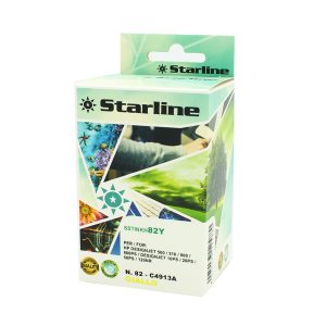 Starline - Cartuccia ink Compatibile per HP N.82 - Giallo - 69ml - immagine 1