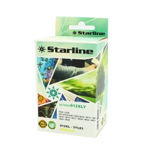 Starline - Cartuccia Ink Compatibile per HP 912 XL - Giallo - 58ml - immagine 1