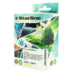 Starline - Cartuccia ink Compatibile - per HP n. 920 e 920XL - Giallo - immagine 1