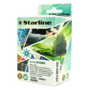 Starline - Cartuccia ink Compatibile - per HP  932 - Nero - CN053AN - 32ml - immagine 1