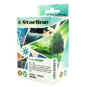 Starline - Cartuccia ink Compatibile - per HP 950- Nero - CN045AN - 950XL - 75ml - immagine 1