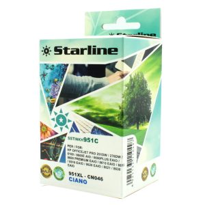 Starline - Cartuccia ink Compatibile - per HP 951 - Ciano - CN046AN - 26ml - immagine 1