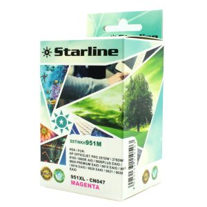 Starline - Cartuccia ink Compatibile - per HP 951 - Magenta - CN047AN - 26ml - immagine 1