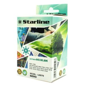 Starline - Cartuccia ink Compatibile - per HP 953XL- Nero - HPL0S70AE - 58ml - immagine 1