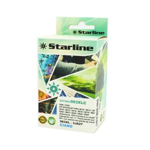 Starline - Cartuccia Ink Compatibile per HP 963 XL - Ciano - 58ml - immagine 1