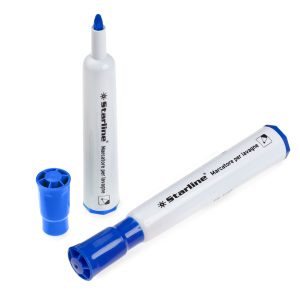 Marcatore per lavagne cancellabili Starline - punta tonda 2,0mm - blu - Starline - immagine 1