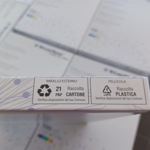 Etichette adesive - in carta - permanenti - 105 x 99 mm - 6 et/fg - 100 fogli - bianco - Starline - immagine 2