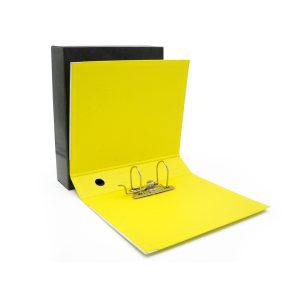 Registratore Kingbox - dorso 8 cm - protocollo 23x33 cm - giallo - Starline - immagine 2