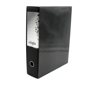 Registratore Kingbox - dorso 8 cm - protocollo 23x33 cm - nero - Starline - immagine 1