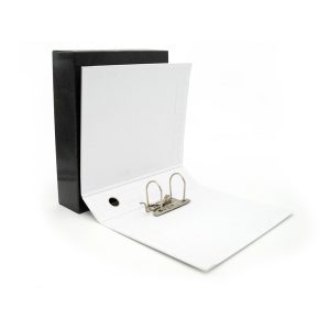 Registratore Kingbox - dorso 8 cm - protocollo 23x33 cm - bianco - Starline - immagine 2