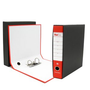 Registratore Starbox - dorso 5 cm - commerciale 23 x 30 cm - rosso - Starline - immagine 1
