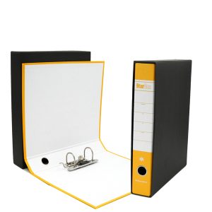 Registratore Starbox - dorso 5 cm - commerciale 23 x 30 cm - giallo - Starline - immagine 1