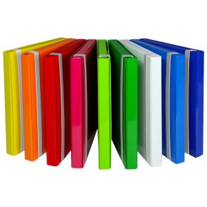 Cartella progetto - con elastico - dorso 3 cm - colori assortiti - Starline - immagine 1