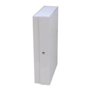 Scatola progetto Glossy - dorso 10 cm - bianco - Starline - immagine 1