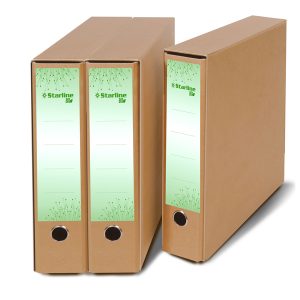 Registratore Avana Eco - protocollo - dorso 8 cm - Starline - immagine 1
