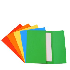 Cartellina a busta - 200 gr - 26 x 34 cm - cartoncino bristol - 5 colori assortiti - Starline - conf. 25 pezzi - immagine 1