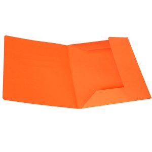 Cartellina 3 lembi - 200 gr - cartoncino bristol - arancio - Starline - conf. 25 pezzi - immagine 1