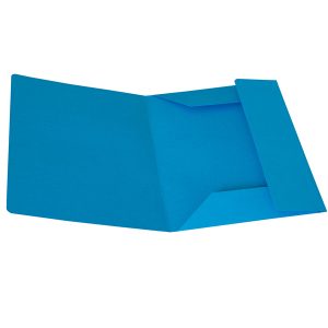 Cartellina 3 lembi - 200 gr - cartoncino bristol - azzurro - Starline - conf. 25 pezzi - immagine 1