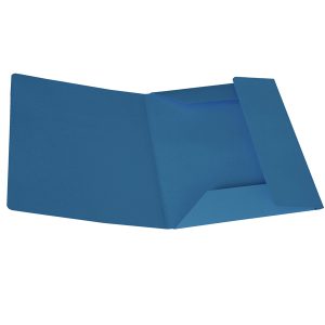 Cartellina 3 lembi - 200 gr - cartoncino bristol - blu - Starline - conf. 25 pezzi - immagine 1