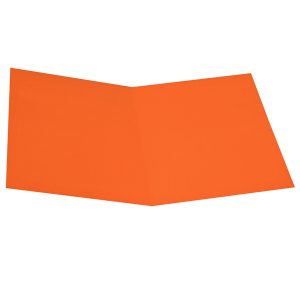 Cartellina semplice - 200 gr - cartoncino bristol - arancio - Starline - conf. 50 pezzi - immagine 1