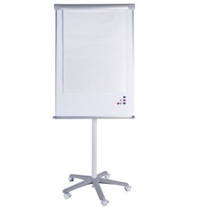 Lavagna portablocco mobile - 70 x 100 cm - bianco - Starline - immagine 1