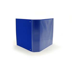 Raccoglitore personalizzabile KingShow - 4 anelli a D 50 mm - dorso 6 cm - 22x30 cm - blu -Starline - immagine 2