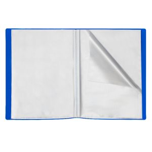 Portalistini Eco - PPL - 22 x 30 cm - 30 buste lisce -  blu - Starline - immagine 1