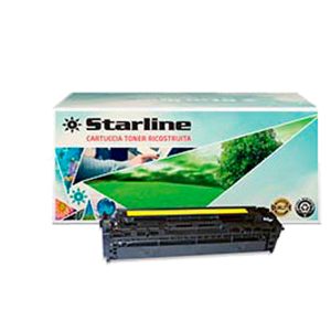 Starline - Toner Ricostruito - per HP 125A - Giallo - CB542A - 1.400 pag - immagine 1