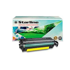 Starline - Toner Ricostruito - per HP 504A - Giallo - CE252A - 7.000 pag - immagine 1