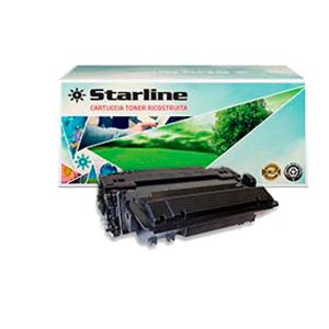 Starline - Toner Ricostruito - per HP 55X - Nero - CE255X - 12.500 pag - immagine 1