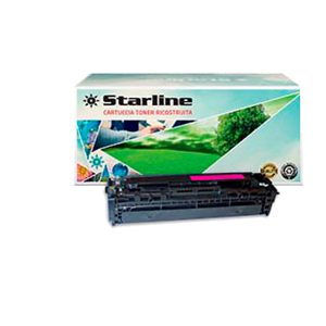 Starline - Toner Ricostruito - per HP 128A- Magenta - CE323A - 1.300 pag - immagine 1
