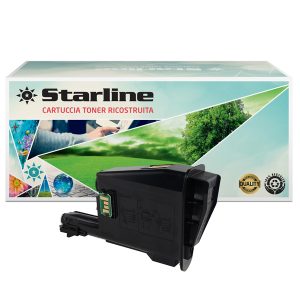 Starline - Toner Ricostruito - per Kyocera Mita - Nero - TK-1125 - 2.100 pag - immagine 1