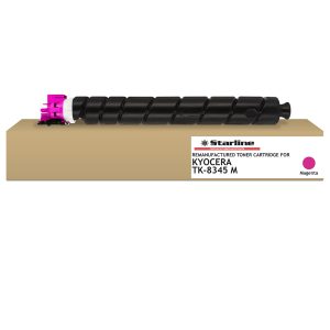Starline - Toner ricostruito per Kyocera Taskalfa 2552/2553 Series - Magenta - TK8345M - 12.000 pag - immagine 1