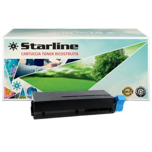 Starline - Toner ricostruito per Oki - Nero - 45807102 - 3.000 pag - immagine 1
