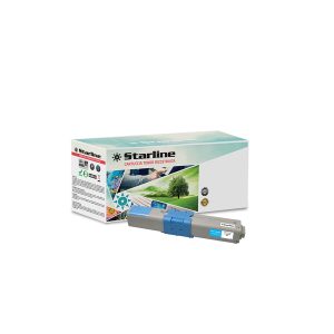 Starline - Toner Ricostruito - per Oki - Ciano - 44973535 - 1.500 pag - immagine 1