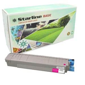 Starline - Toner Ricostruito - per Oki - Magenta - 44059211 - 10.000 pag - immagine 1