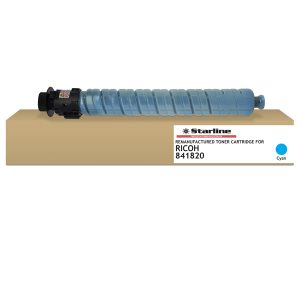 Starline - Toner ricostruito per Ricoh MPC 3003/3503 Series - Ciano - 841820 - 18.000 pag - immagine 1